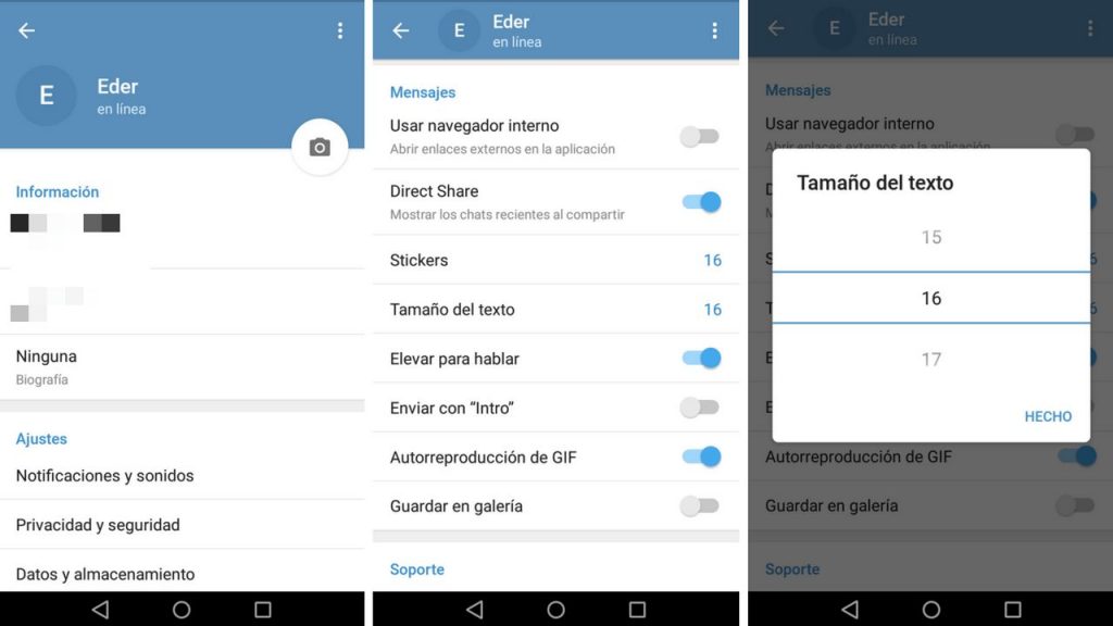 canales de Telegram en español