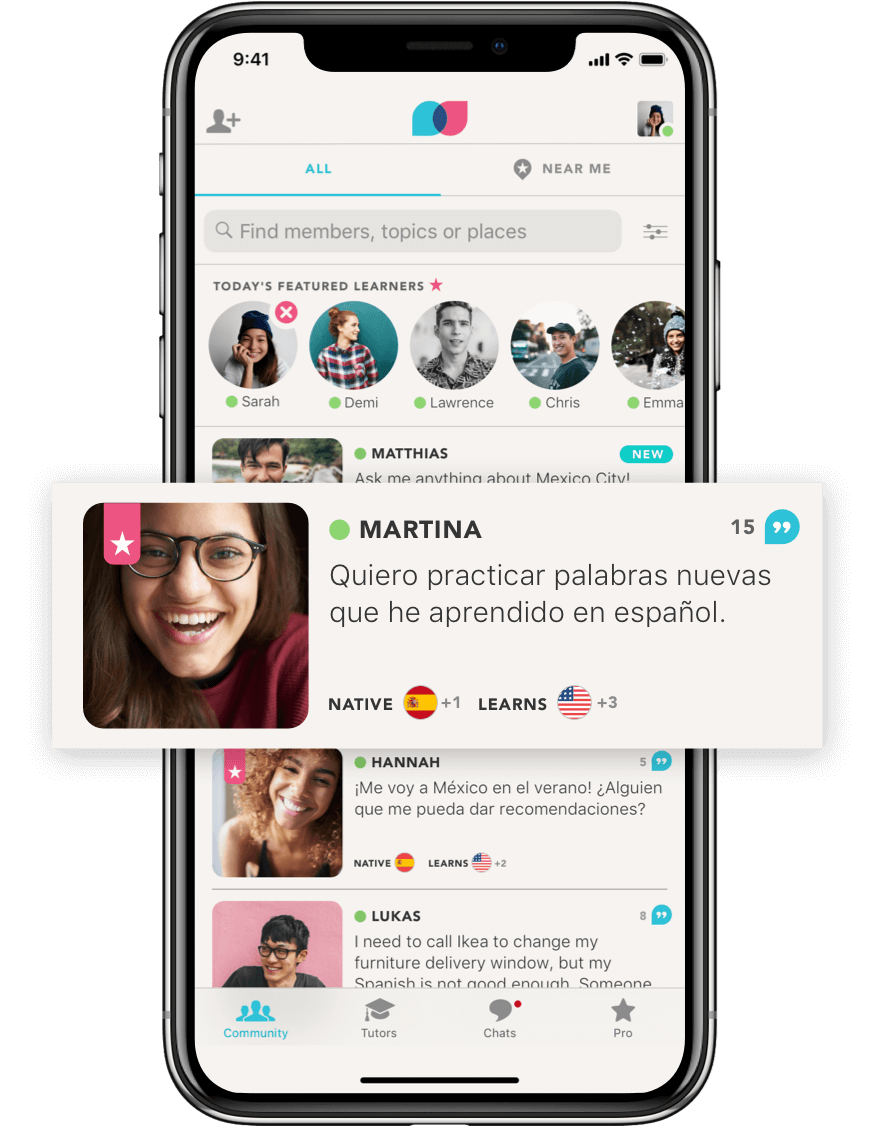 App para conocer gente extranjera information