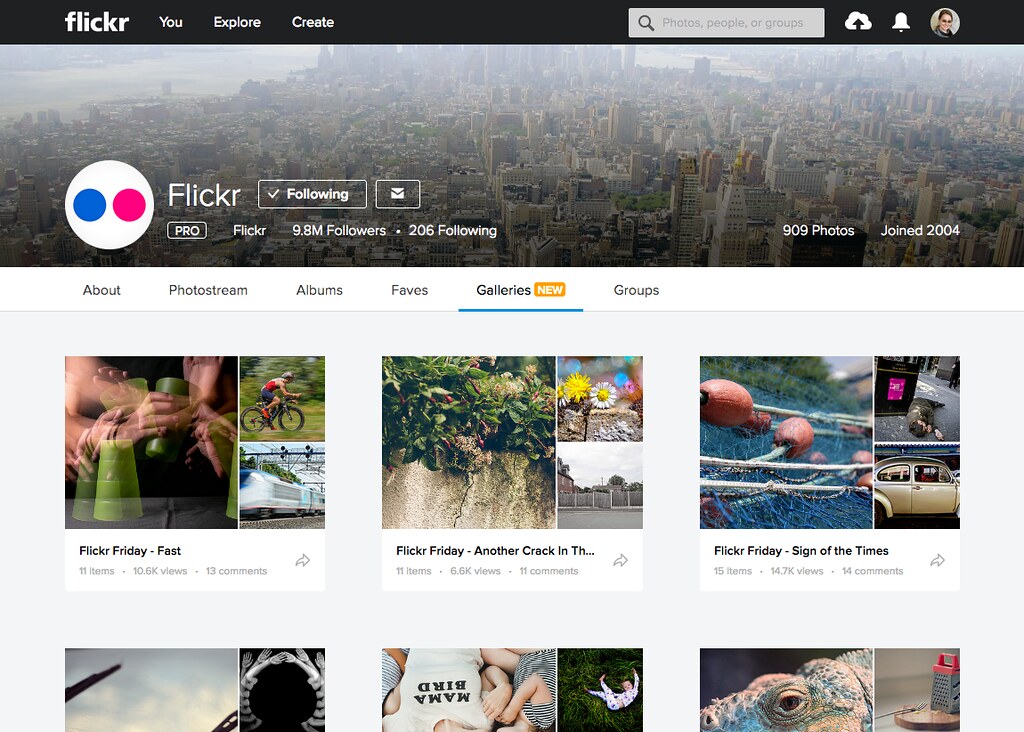 cómo funciona Flickr