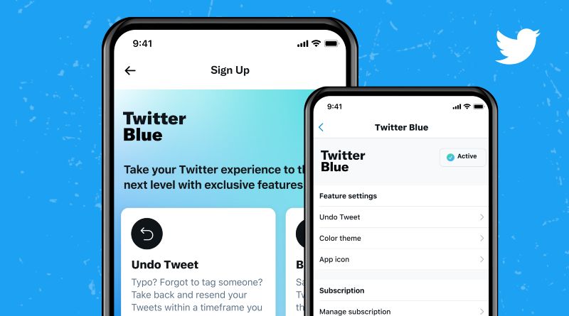 cómo usar twitter blue