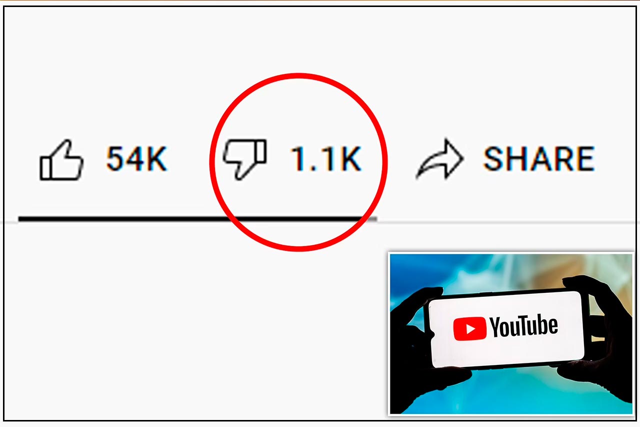 como ver los dislikes en youtube